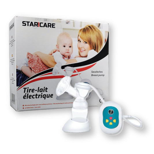 Tire lait électrique avec piles Embout silicone avec écran LCD STAR CARE